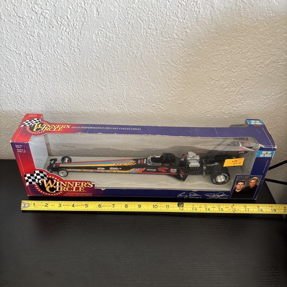 New Kenner Winners Circle Don Prudhomme Dragster 1997 Top Fuel Series 1/24 NIB